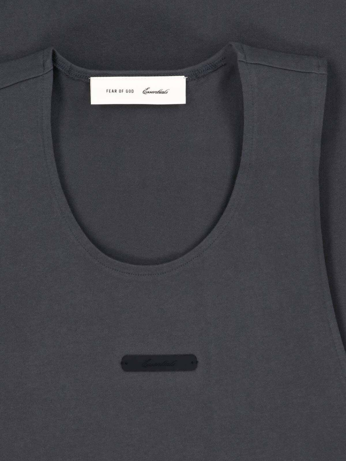 [Fear of God] T-shirts Sleeveless SS26 RW00265IRON GREY