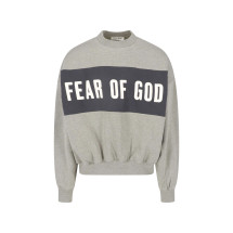 [Fear of God] Sweatshirt SS26 RW00282SEAL HEATHER IRON GREY