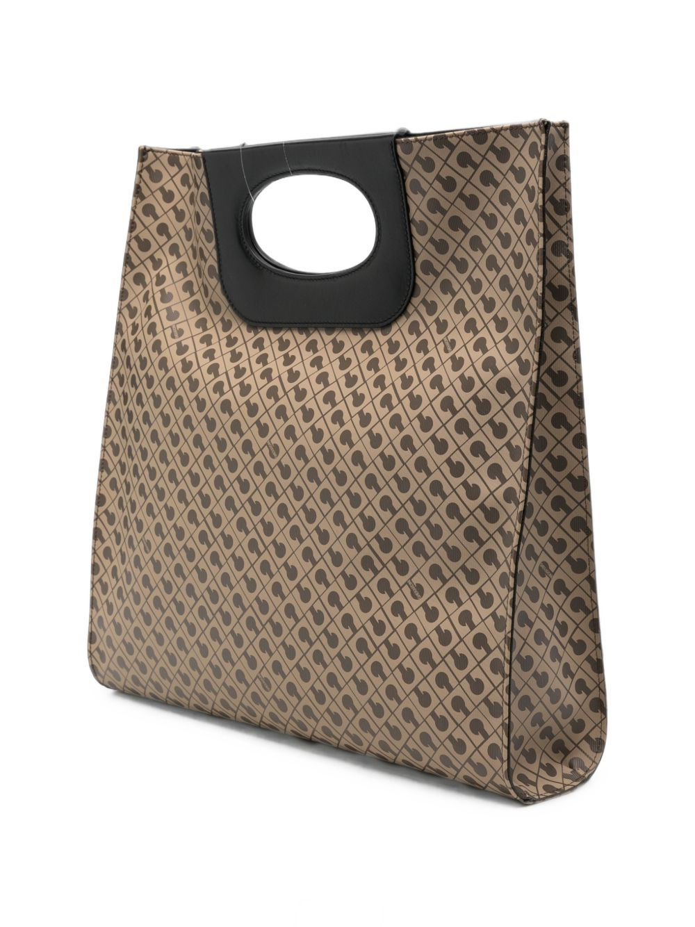 [GHERARDINI] Tote bag FW26 GHB0200 NEW PIATTINA MOKA