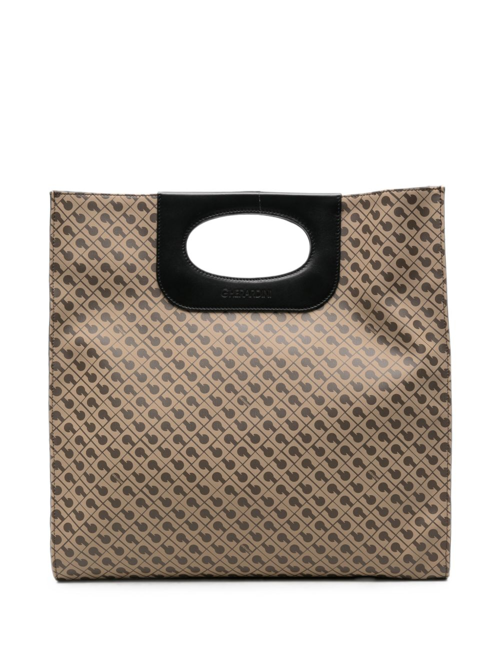 [GHERARDINI] Tote bag FW26 GHB0200 NEW PIATTINA MOKA