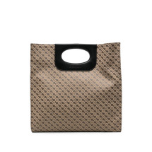 [GHERARDINI] Tote bag FW26 GHB0200 NEW PIATTINA MOKA