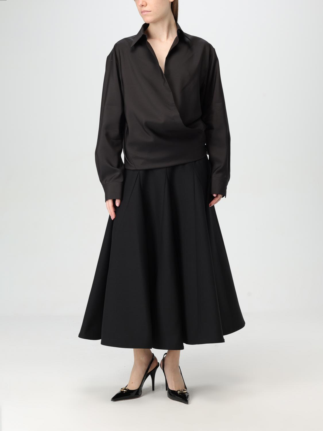 [Valentino] Shirts Long Sleeve FW25 5B0AB6T58Y1 0NO