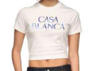 [Casablanca] T-shirts Short Sleeve FW26 WAW26JTS009-01
