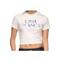 [Casablanca] T-shirts Short Sleeve FW26 WAW26JTS009-01