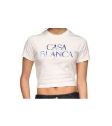 [Casablanca] T-shirts Short Sleeve FW26 WAW26JTS009-01
