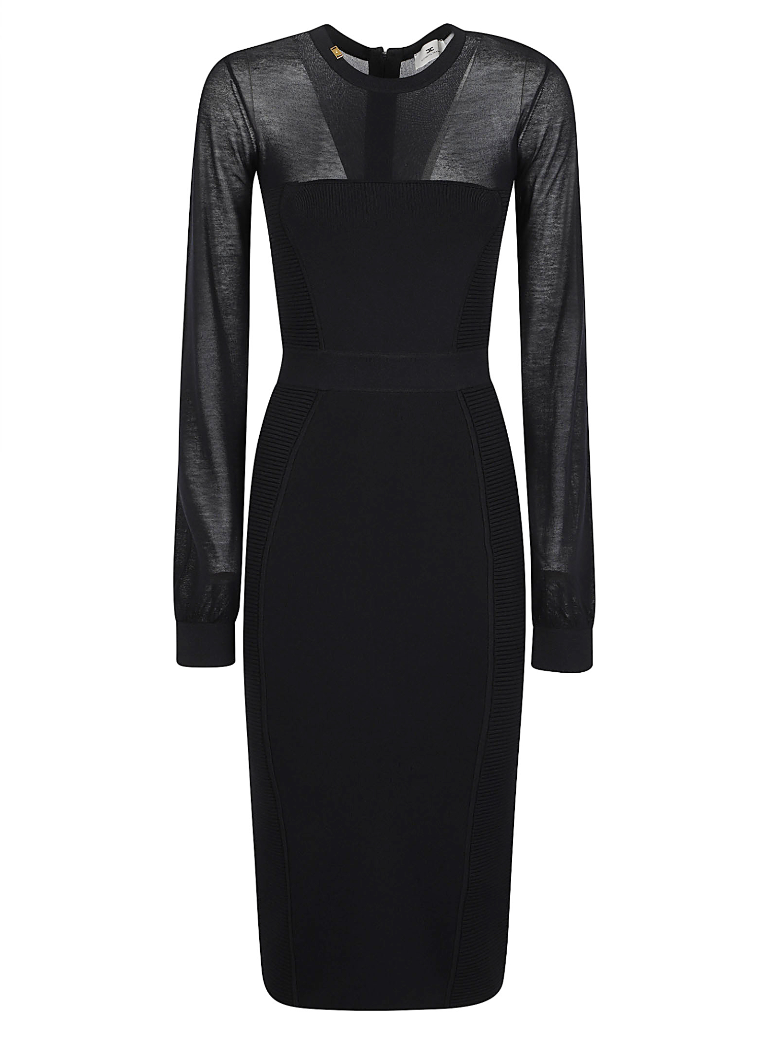 [ELISABETTA FRANCHI] Long sleeve dress FW26 AM53B67E2