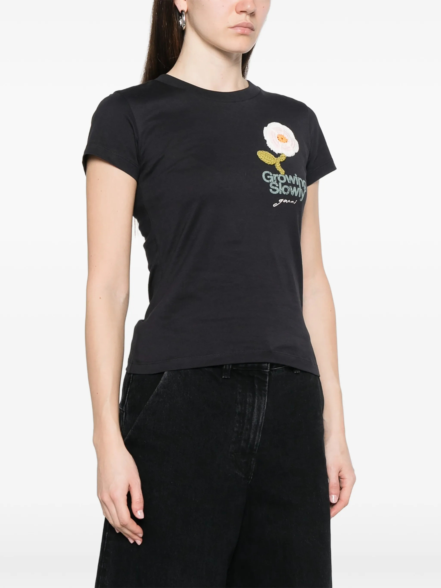 [GANNI] T-shirts Short Sleeve FW26 A1050178252