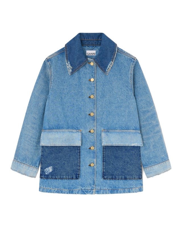 [GANNI] Jacket FW26 A1010179567