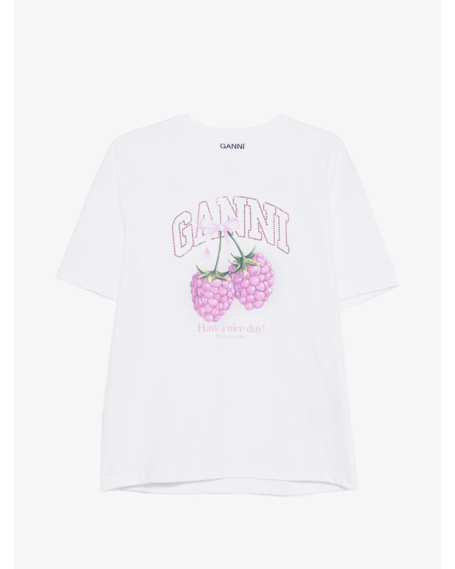 [GANNI] T-shirts Short Sleeve FW26 A1050140151