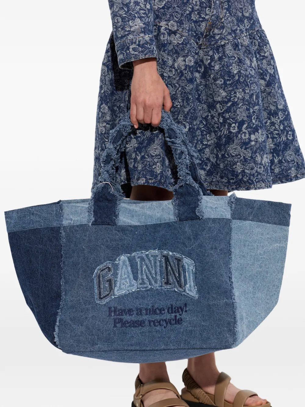 [GANNI] Tote bag FW26 B2110091569