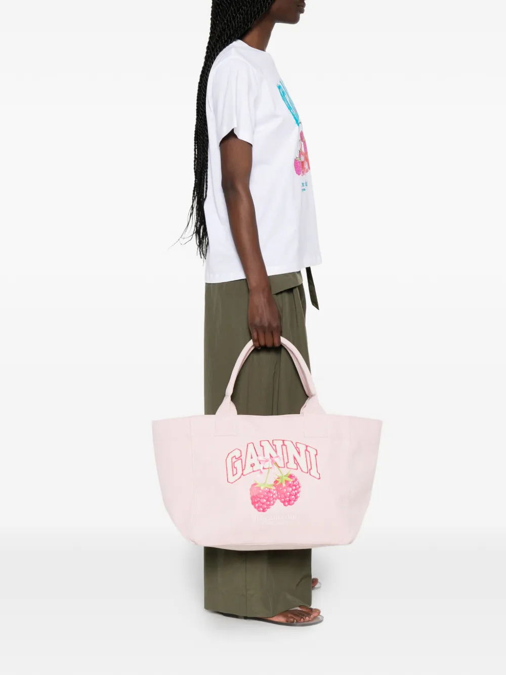 [GANNI] Tote bag FW26 B2110087135