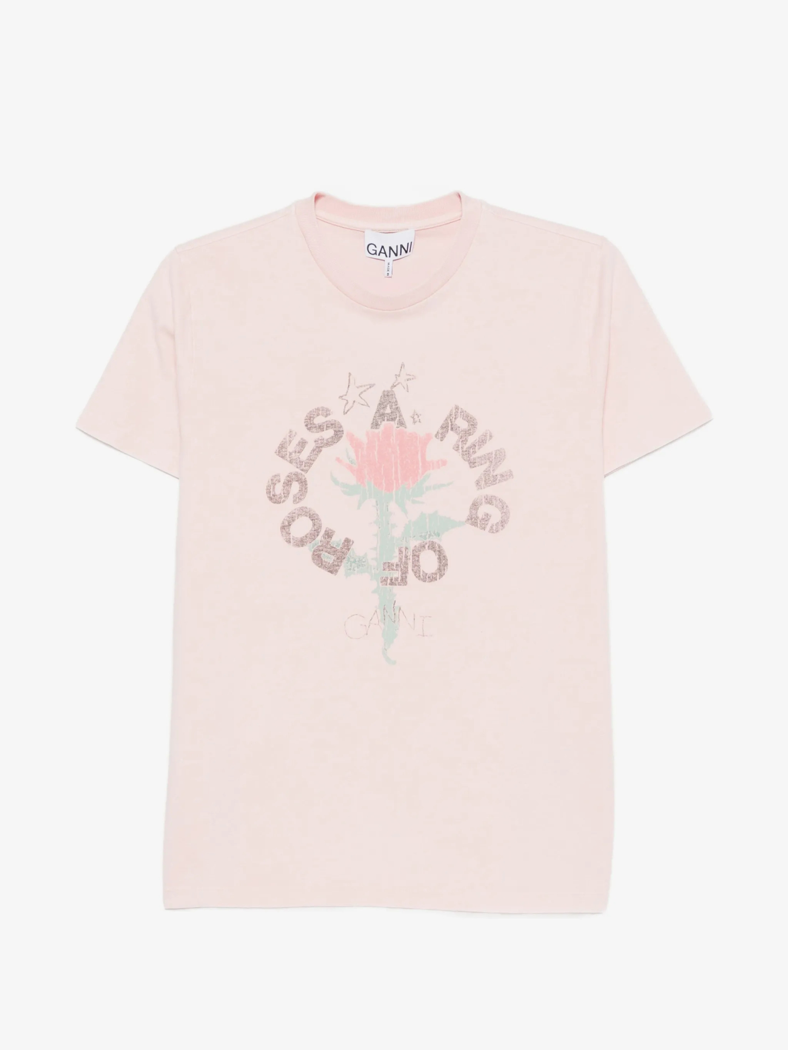 [GANNI] T-shirts Short Sleeve FW26 A10501520BN