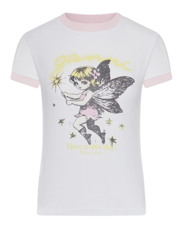 [GANNI] T-shirts Short Sleeve FW26 A1050144151