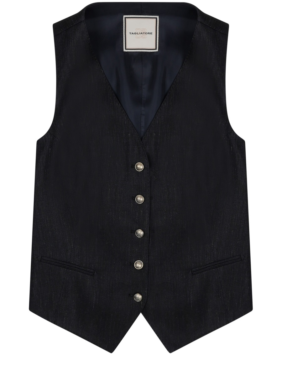 [TAGLIATORE] Vest SS26 GRACIE_940008B1243