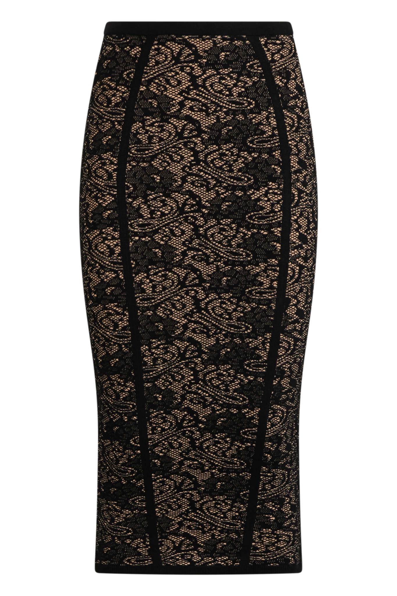 [ELISABETTA FRANCHI] Midi skirt FW26 GK12Q_FR9