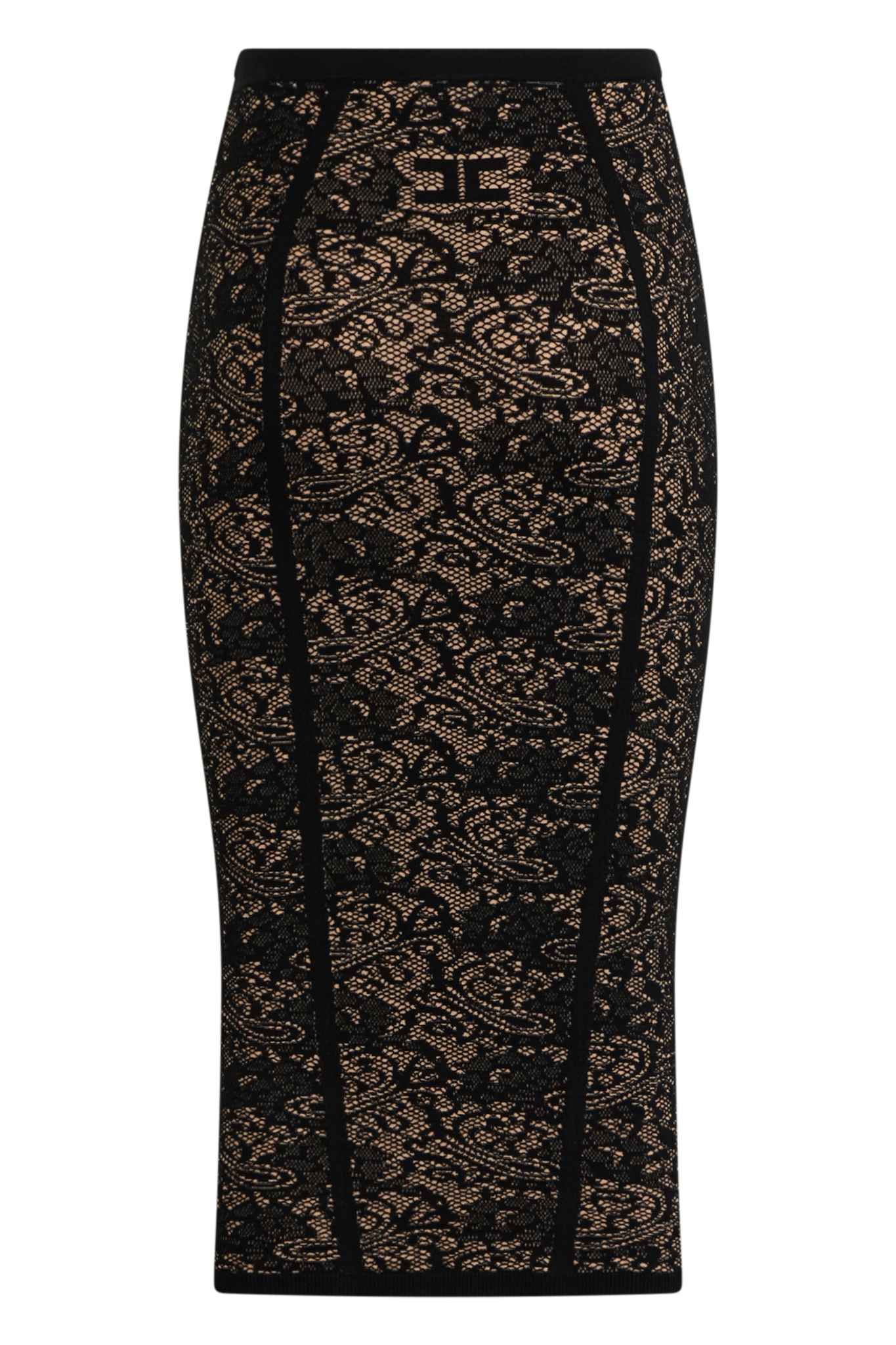 [ELISABETTA FRANCHI] Midi skirt FW26 GK12Q_FR9