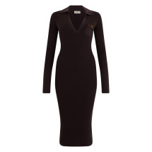 [ELISABETTA FRANCHI] Long sleeve dress FW26 AM08B_EV9