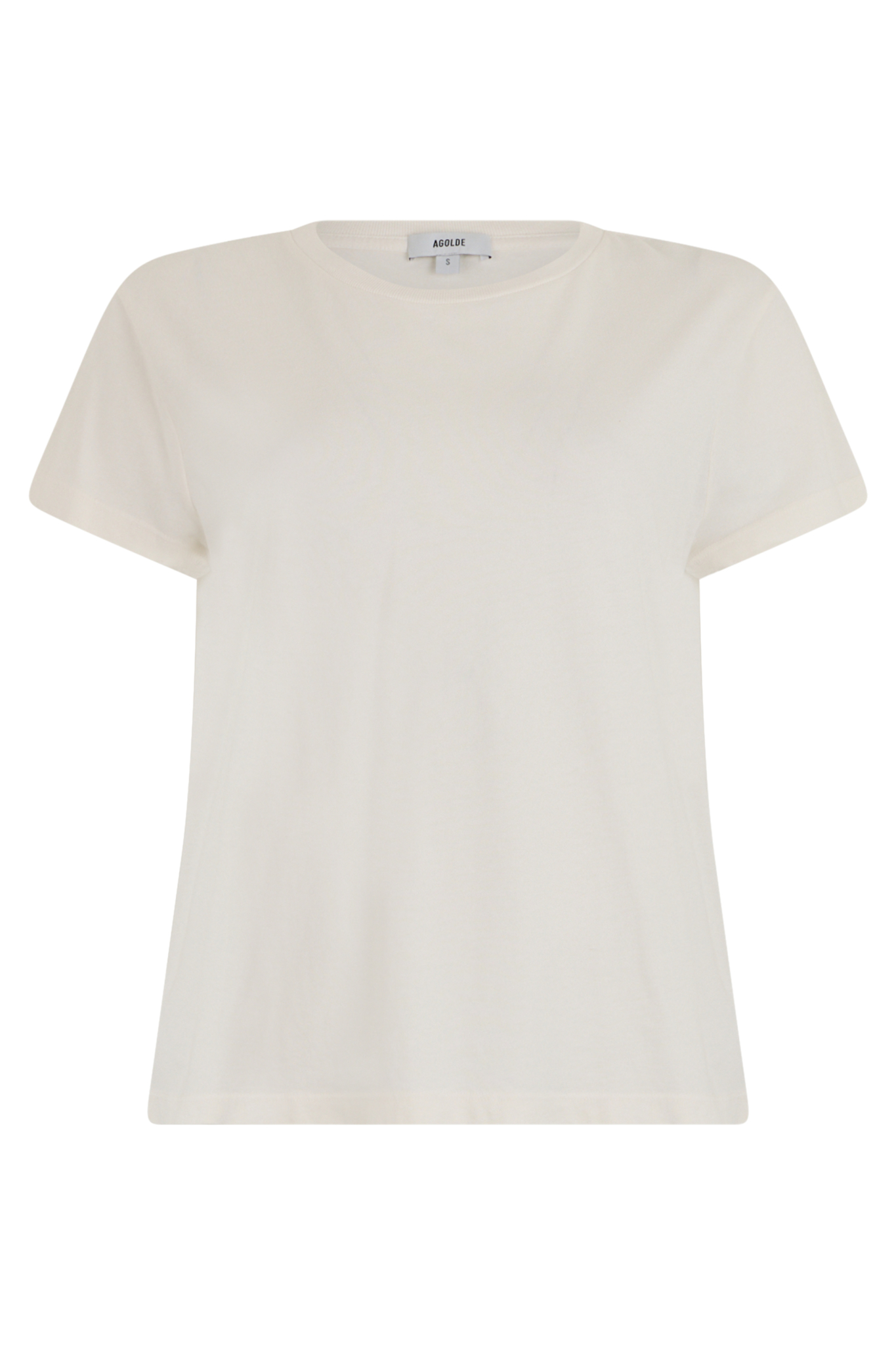 [Agolde] T-shirts Short Sleeve FW26 A74231507_WHTA