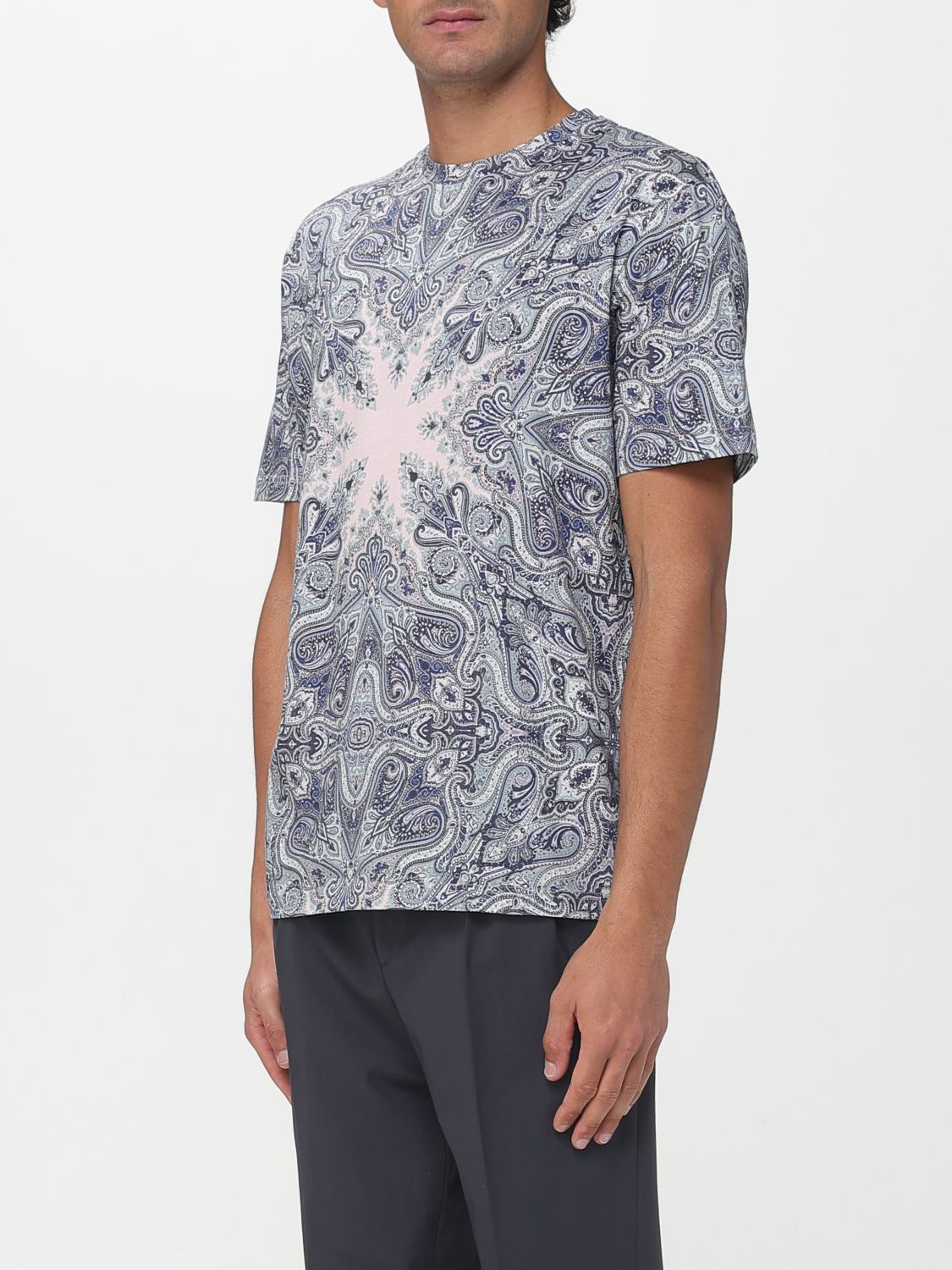 [Etro] T-shirts Short Sleeve SS26 MRMA0002AKI10 X0880