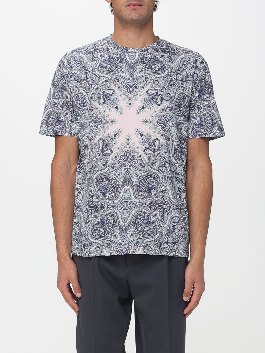 [Etro] T-shirts Short Sleeve SS26 MRMA0002AKI10 X0880