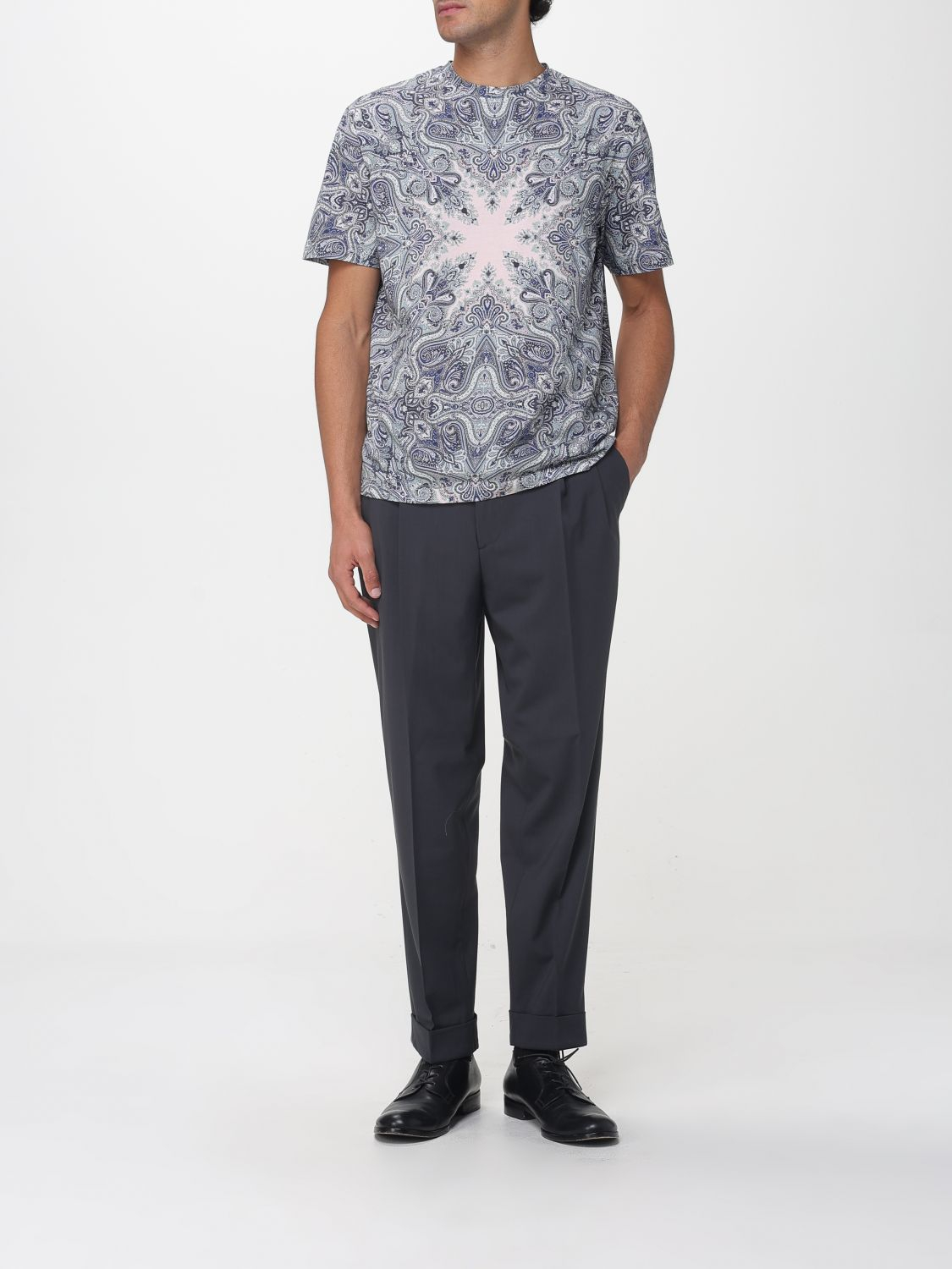 [Etro] T-shirts Short Sleeve SS26 MRMA0002AKI10 X0880