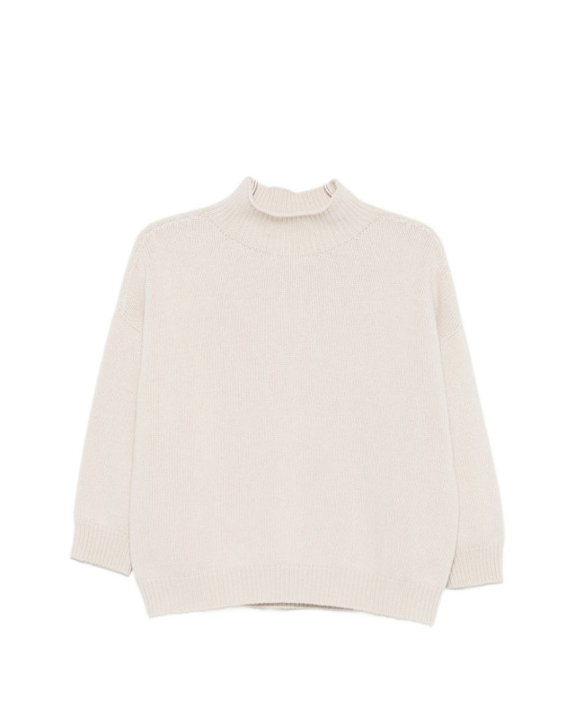 [Vanise] Knitwear FW26 V78502 CHANTAL STUCCO