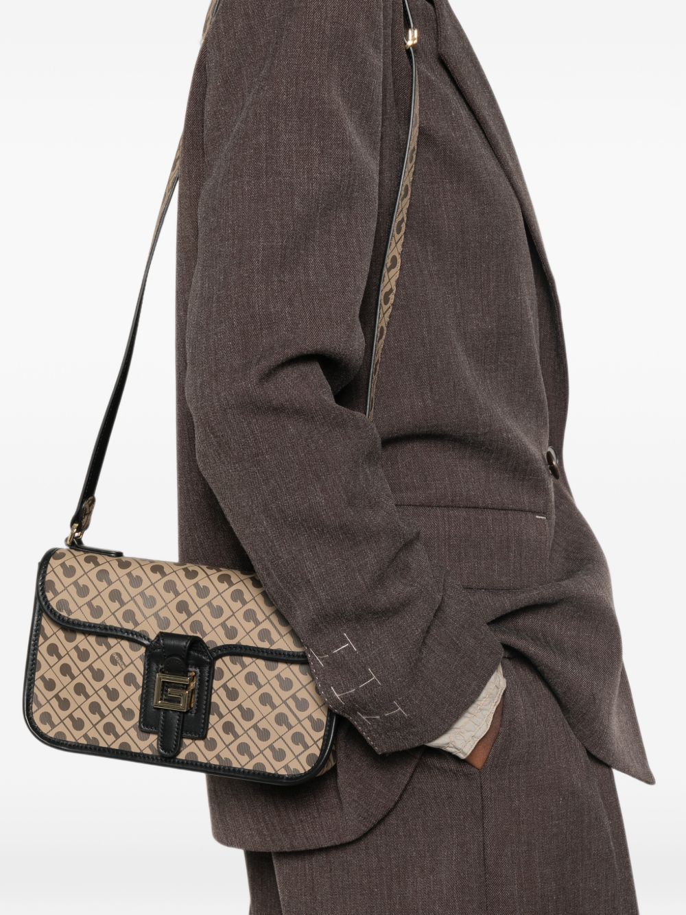 [GHERARDINI] Cross body bag FW26 GHB0284 SMALL SHOULDER MOKA