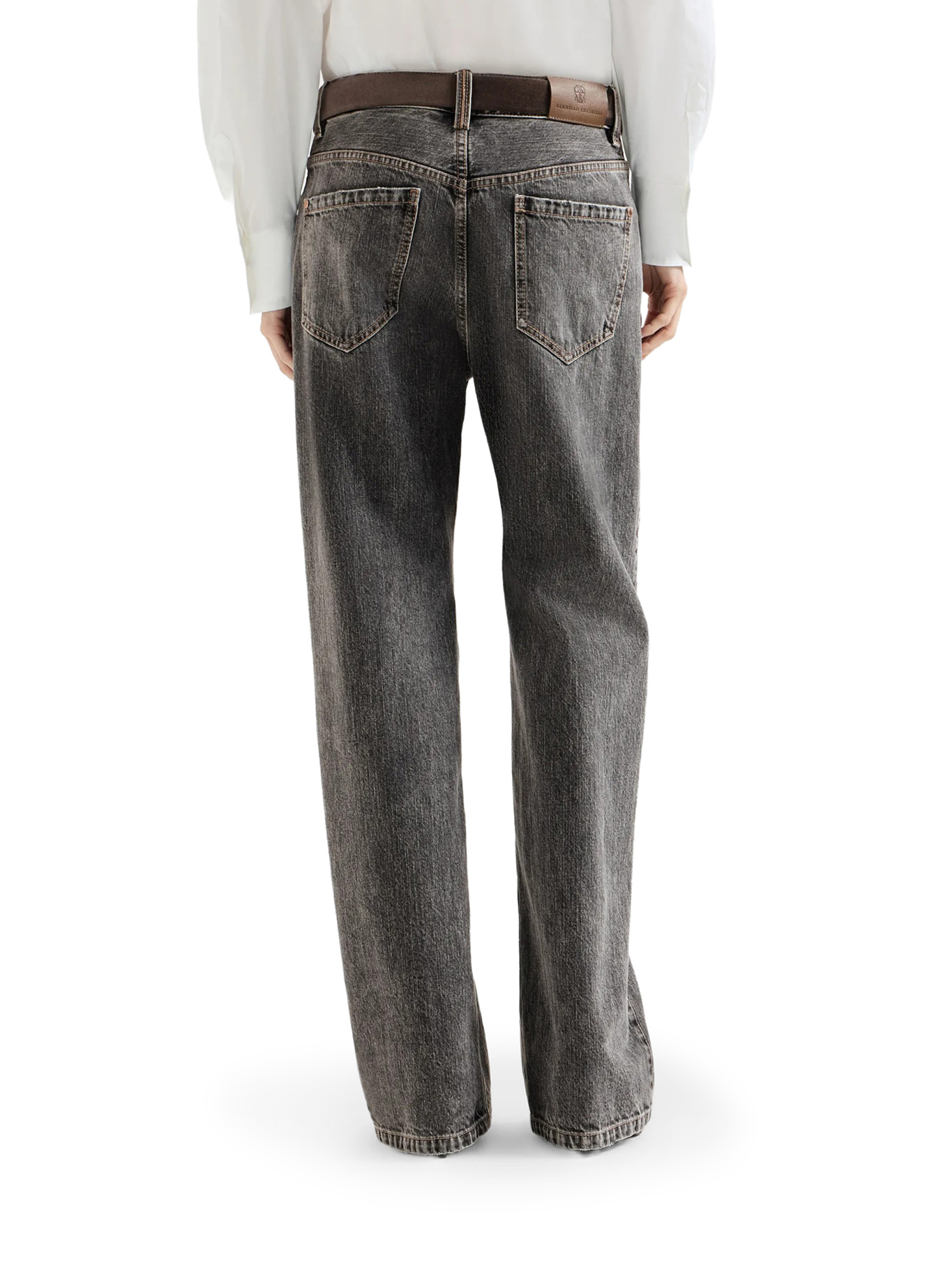 [Brunello Cucinelli] Jeans FW26 MA095P5565C9827 GREY DENIM
