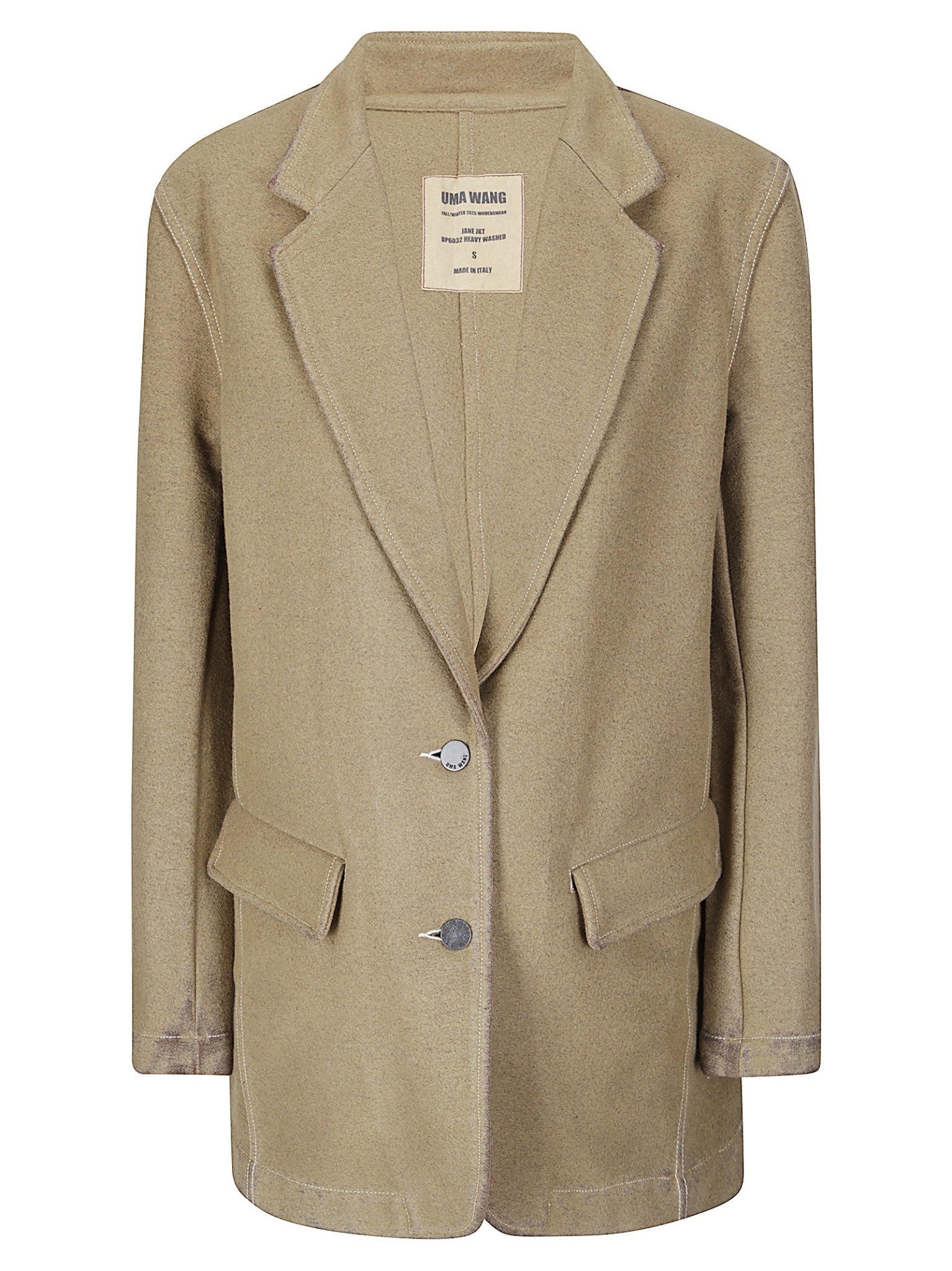 [UMA WANG] Blazer FW26 UP6032 UW200