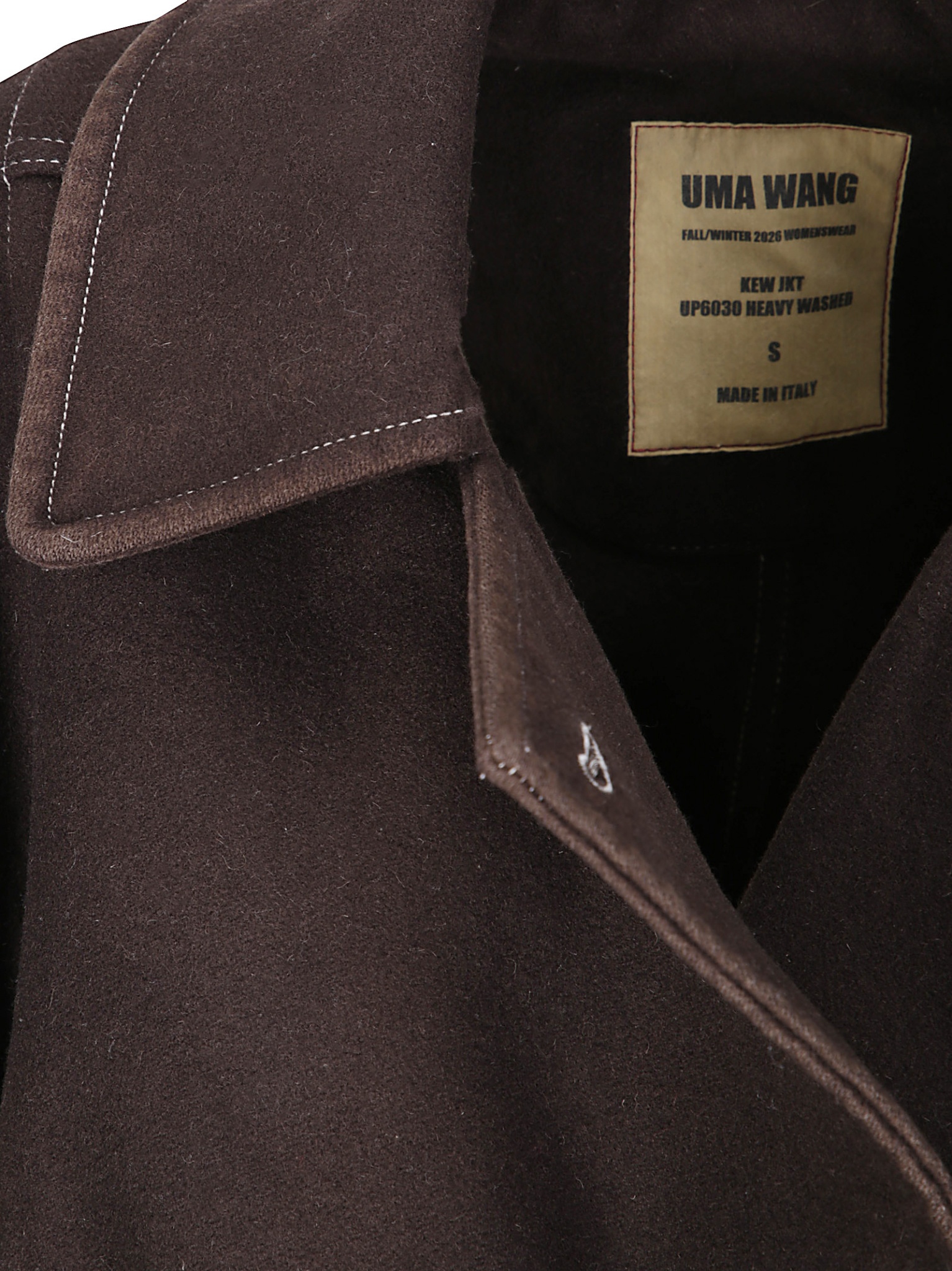 [UMA WANG] Casual Jacket FW26 UP6030 UW600