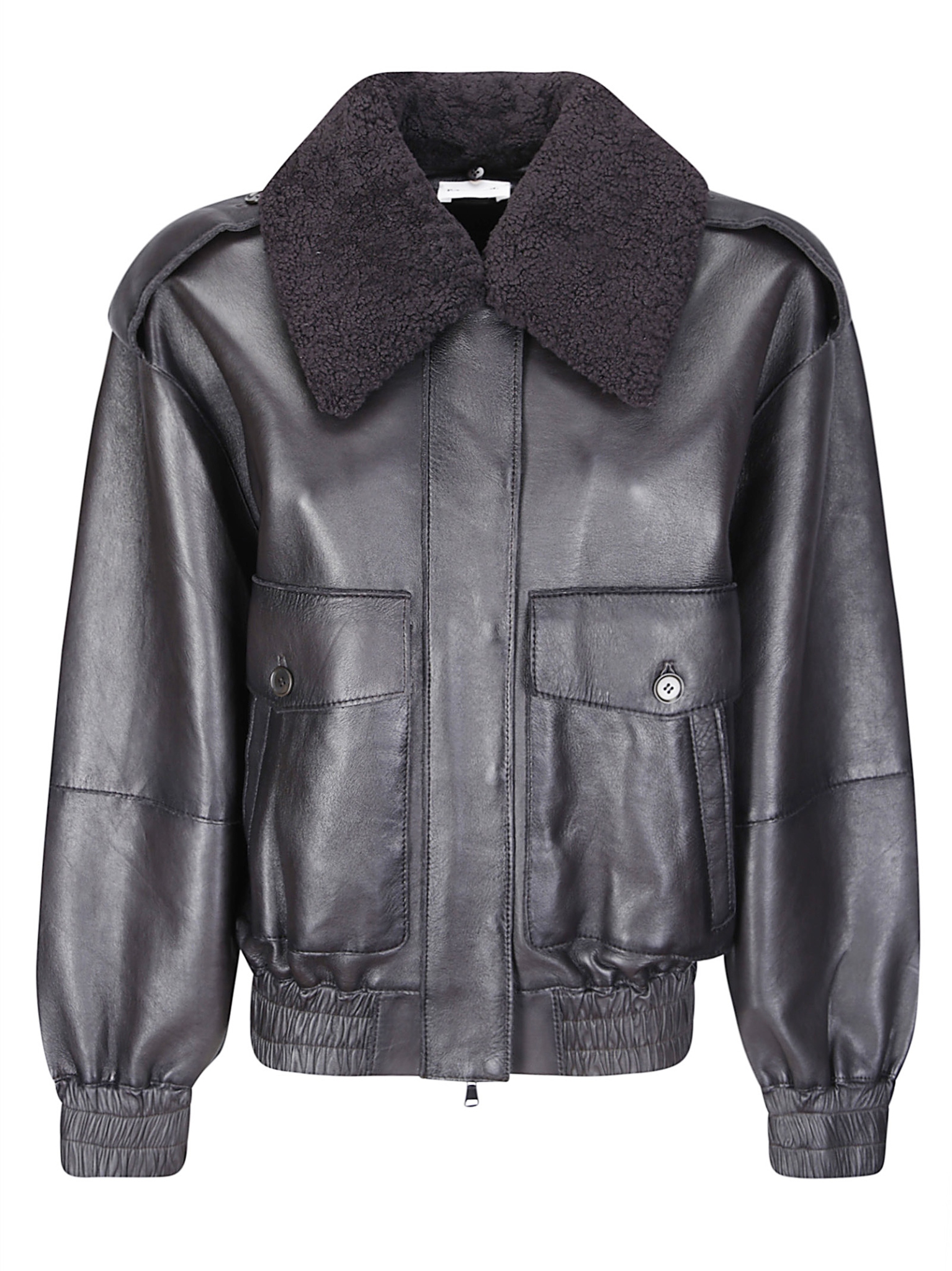 [PAROSH] Leather Jacket FW26 D431919SPMK26W 086