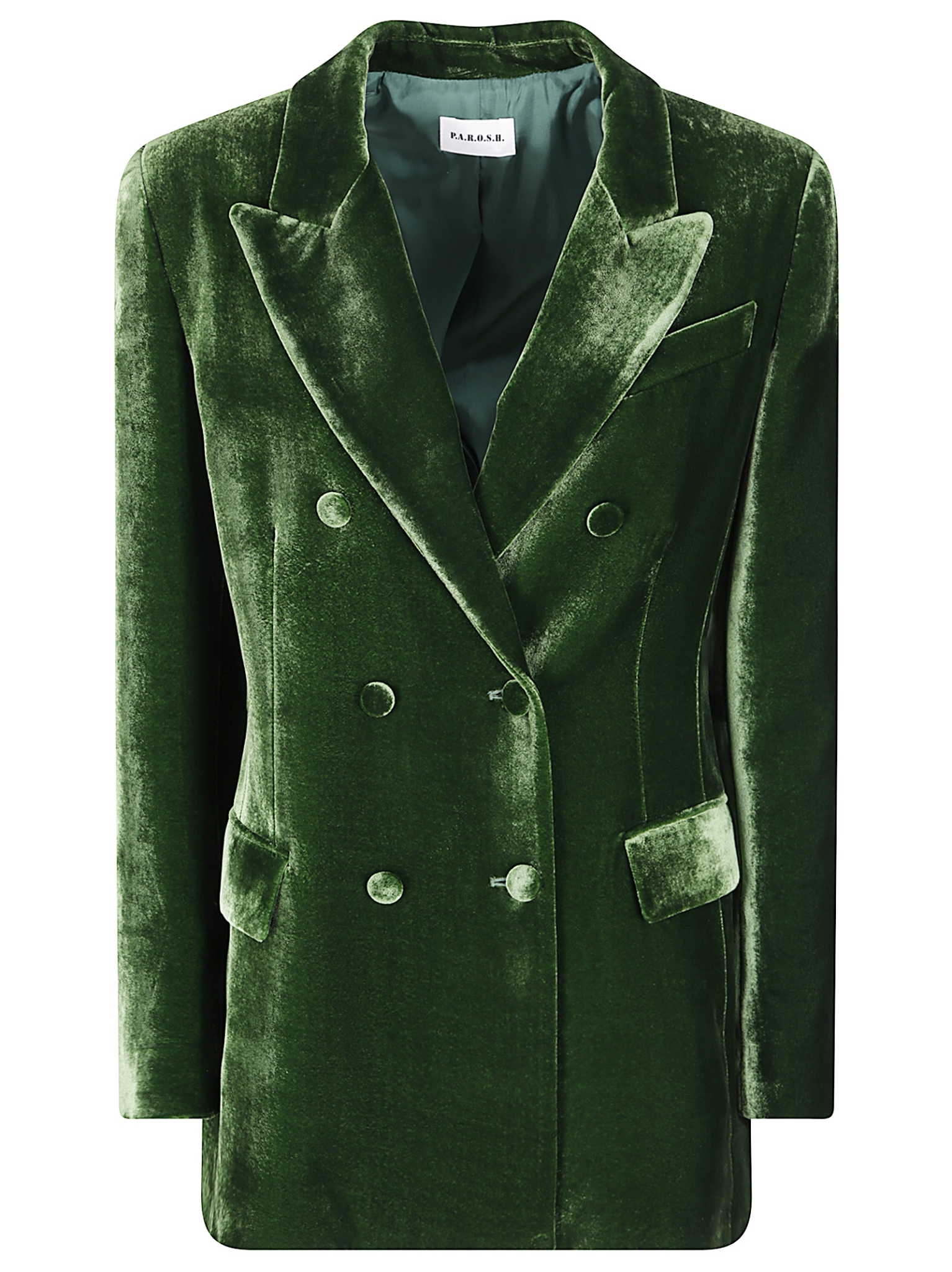 [PAROSH] Leather Jacket FW26 D420487RAVEL 005