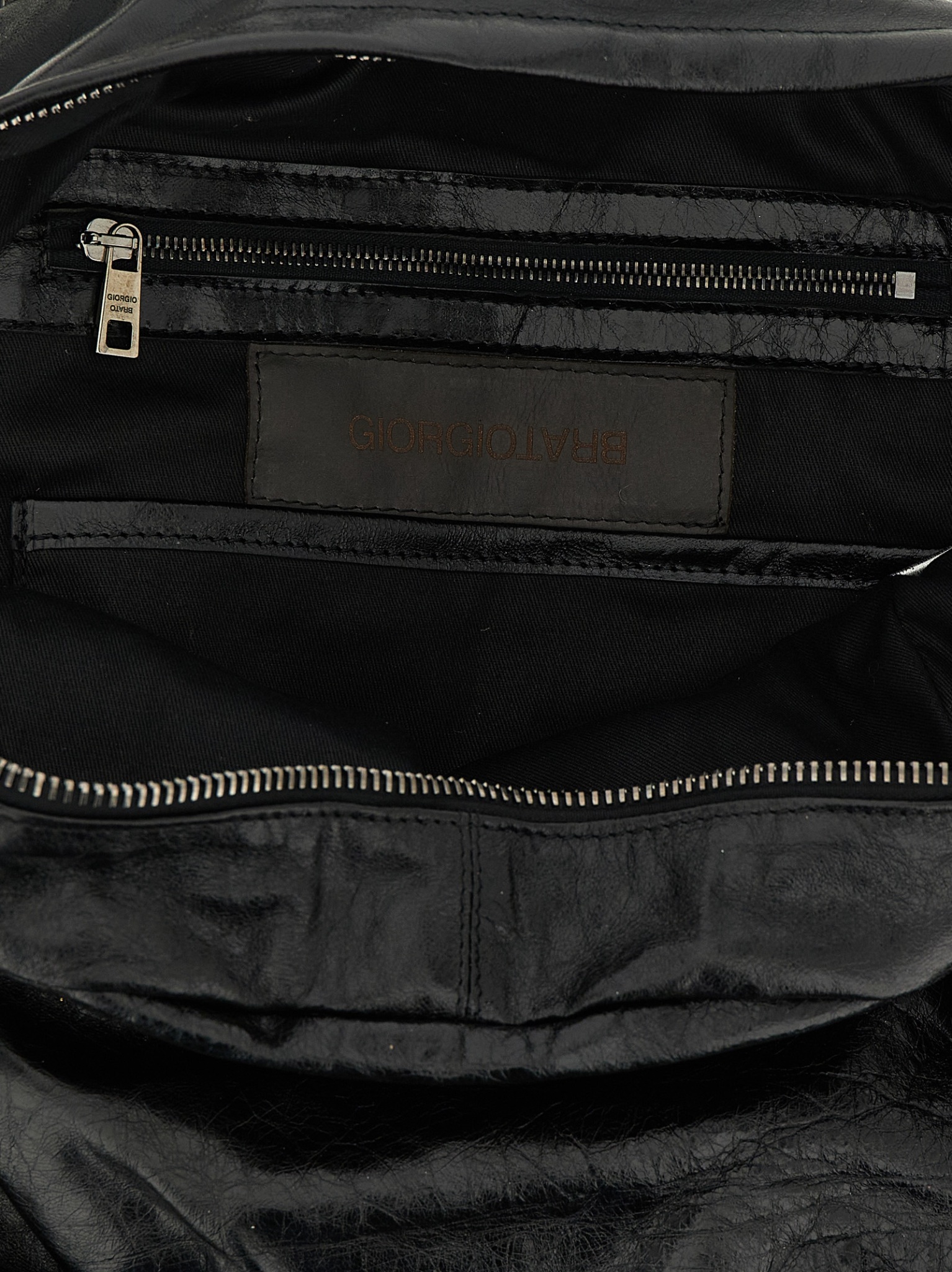 [Giorgio Brato] Backpack FW26 BS27F2401HELXNERO