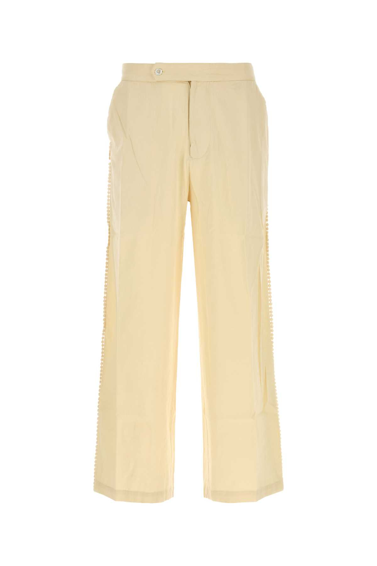 [BAZISZT] Trousers SS26 PA04012 OFFWHITE