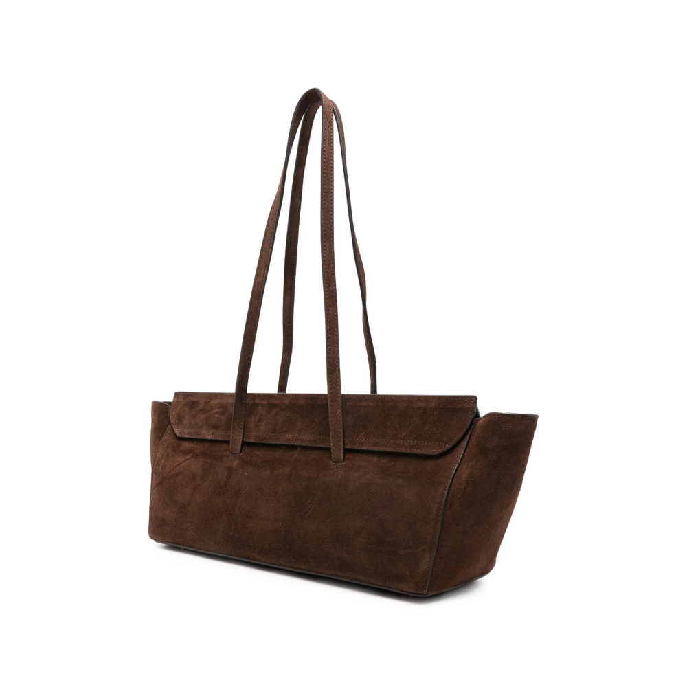 [ELLEME] Shoulder bag FW26 LE BATEAU LARG SUEDE BROWN