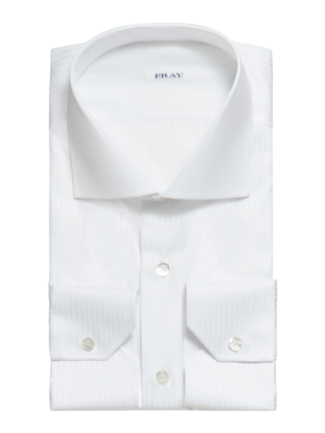 [Fray] Shirts Long Sleeve SS25 137LIONE1 WHITE SATIN