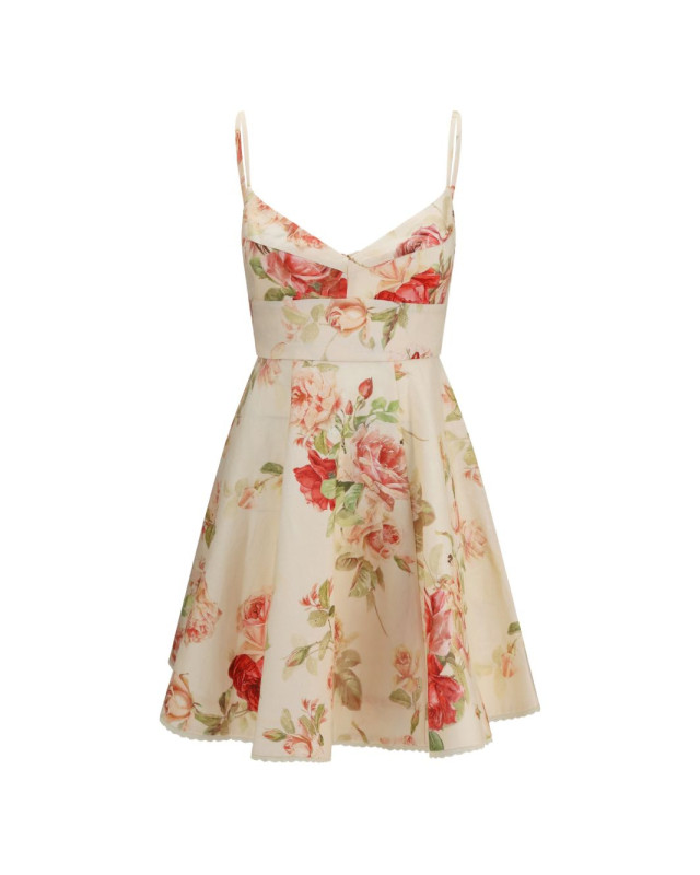 [Zimmermann] Sleeveless dress FW26 4274DSS264CMRF