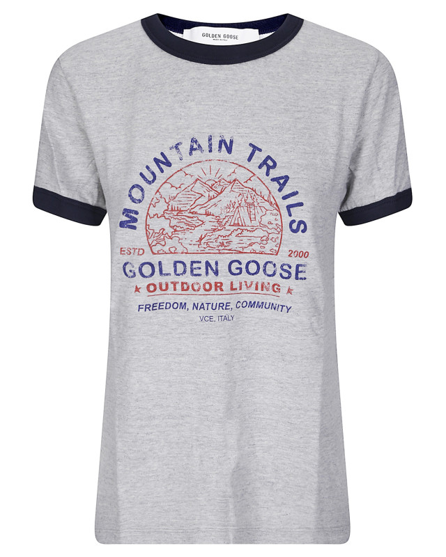 [GOLDEN GOOSE DELUXE BRAND] T-shirts Short Sleeve FW26 GWP02768P002642 60717