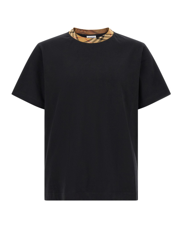 [Burberry] T-shirts Short Sleeve FW26 8125509BLACK