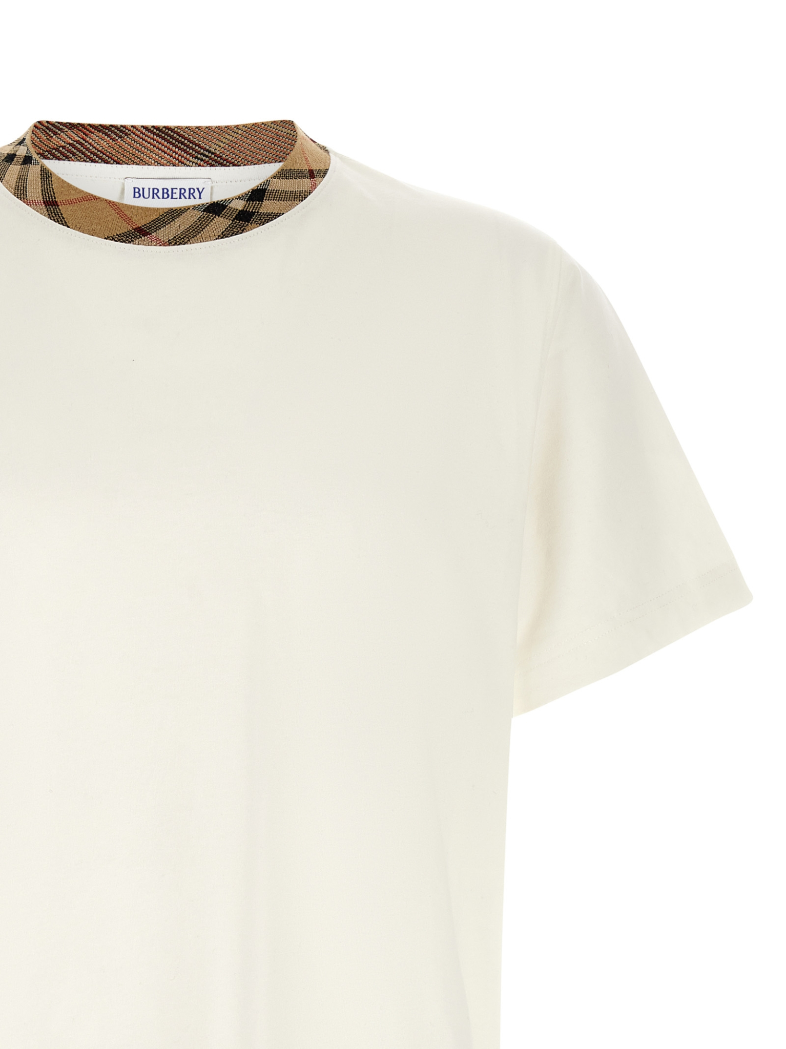 [Burberry] T-shirts Short Sleeve FW26 8125510CHALK