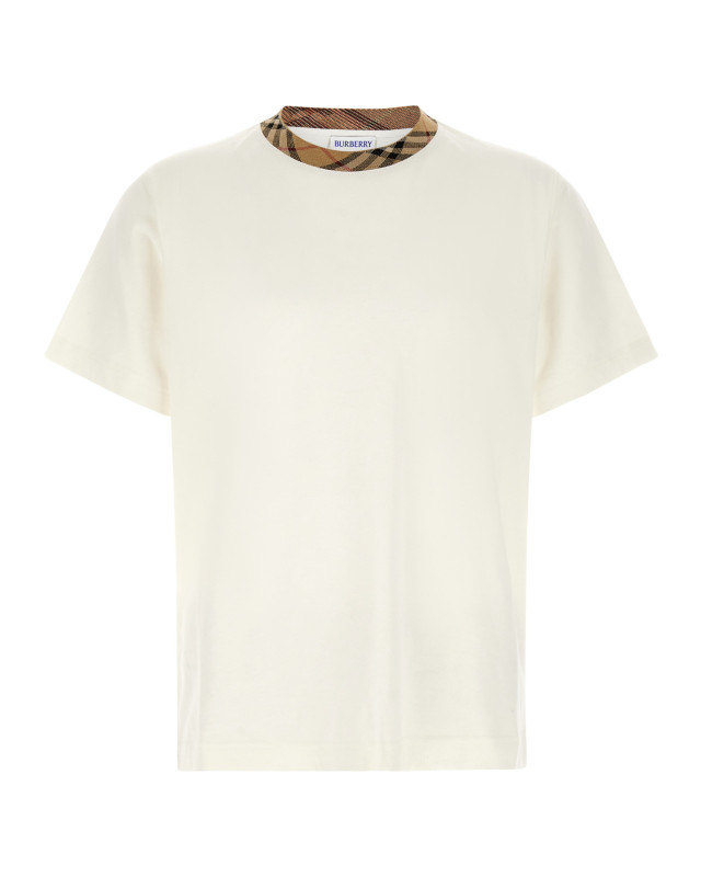 [Burberry] T-shirts Short Sleeve FW26 8125510CHALK