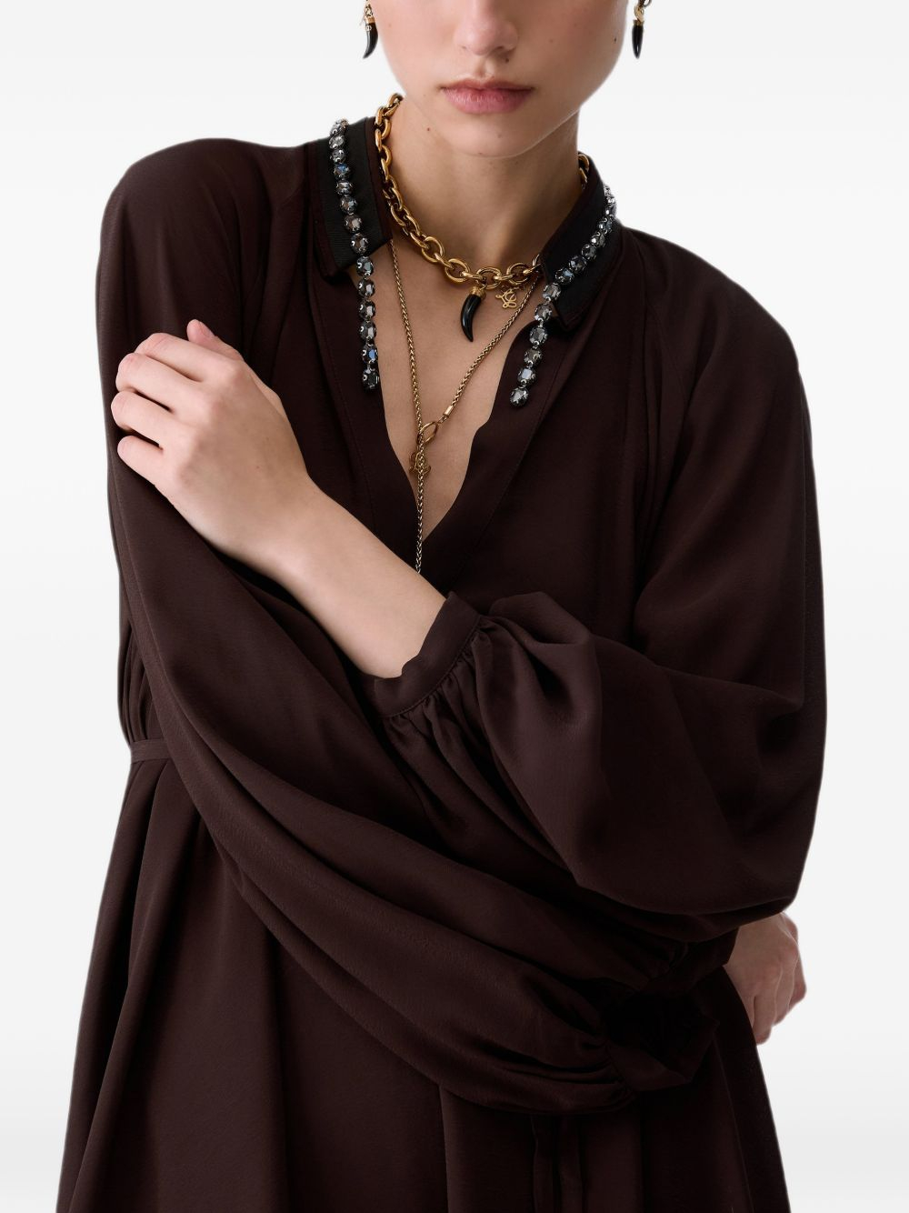 [Liu Jo] Long sleeve dress FW26 CF6263 T576A X0807