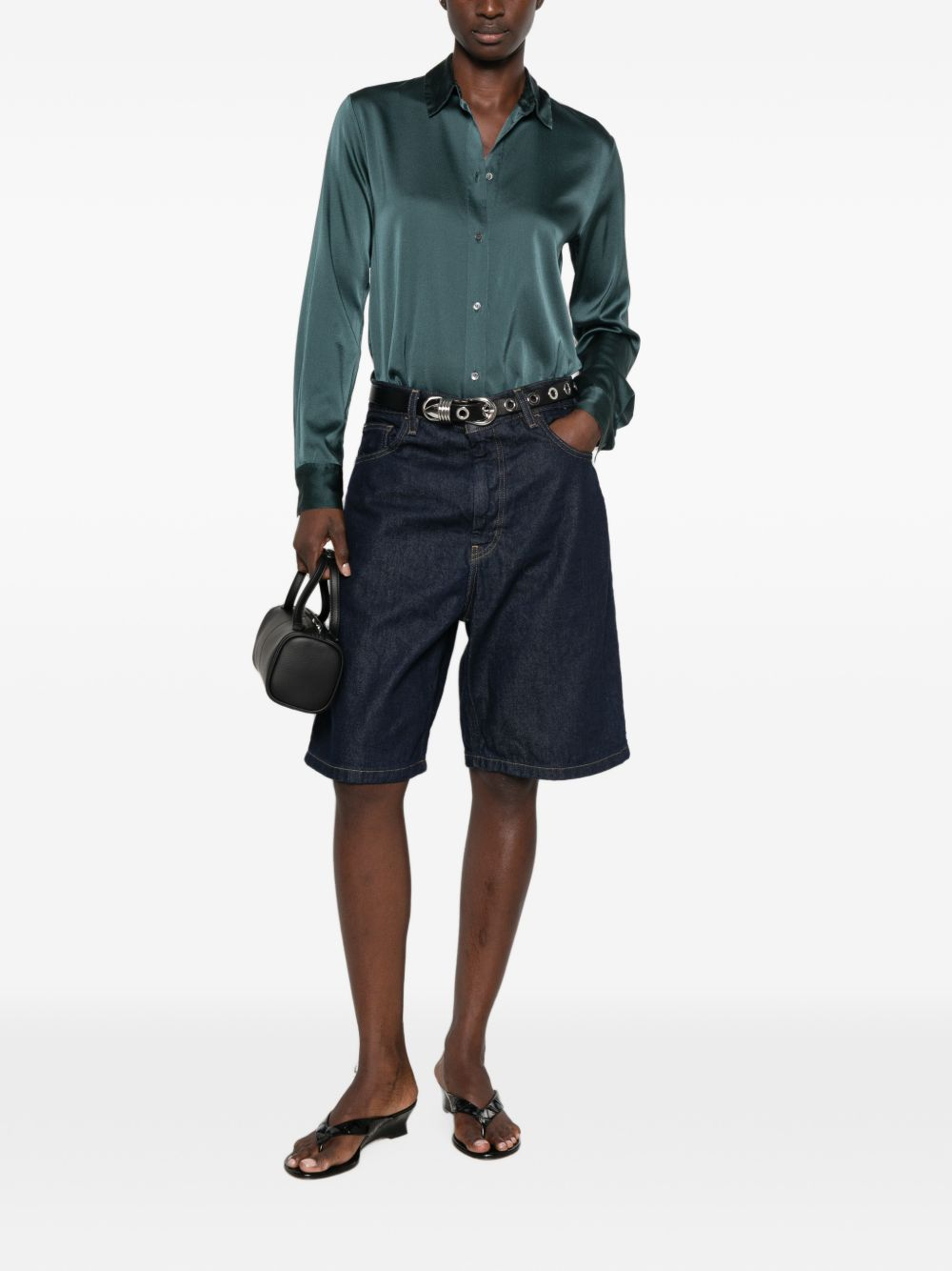 [Forte Forte] Shirts Long Sleeve FW26 15071 MY SHIRT F50A 6054