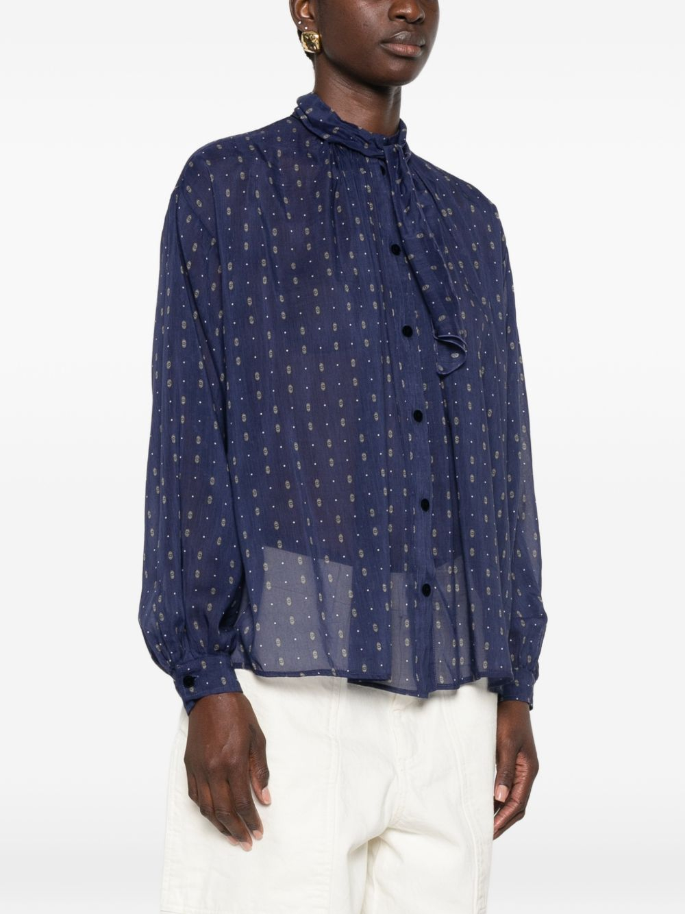 [Forte Forte] Shirts Long Sleeve FW26 15119 MY SHIRT F50A 5023