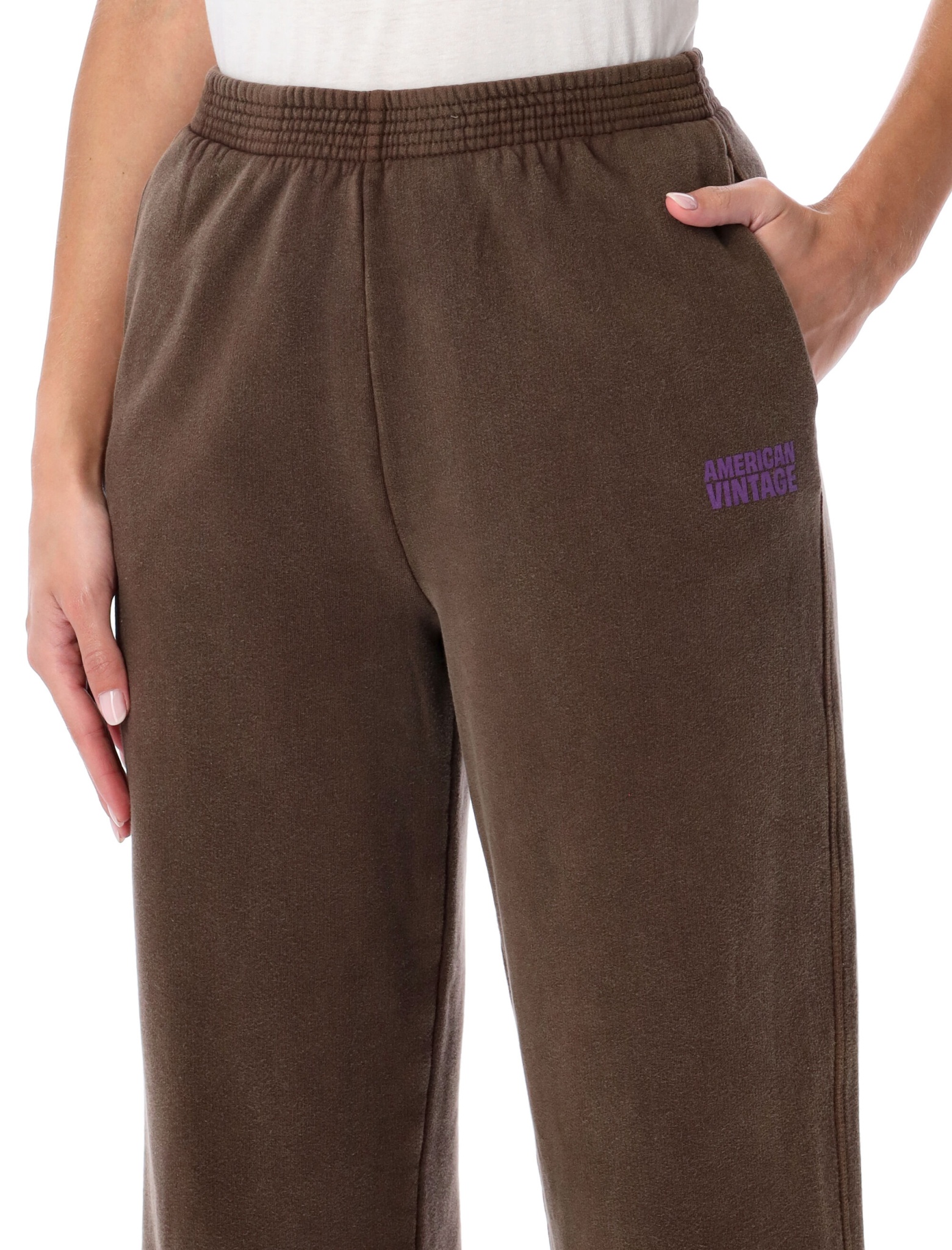 [American Vintage] Pants FW26 PLI05BCHATAIGN