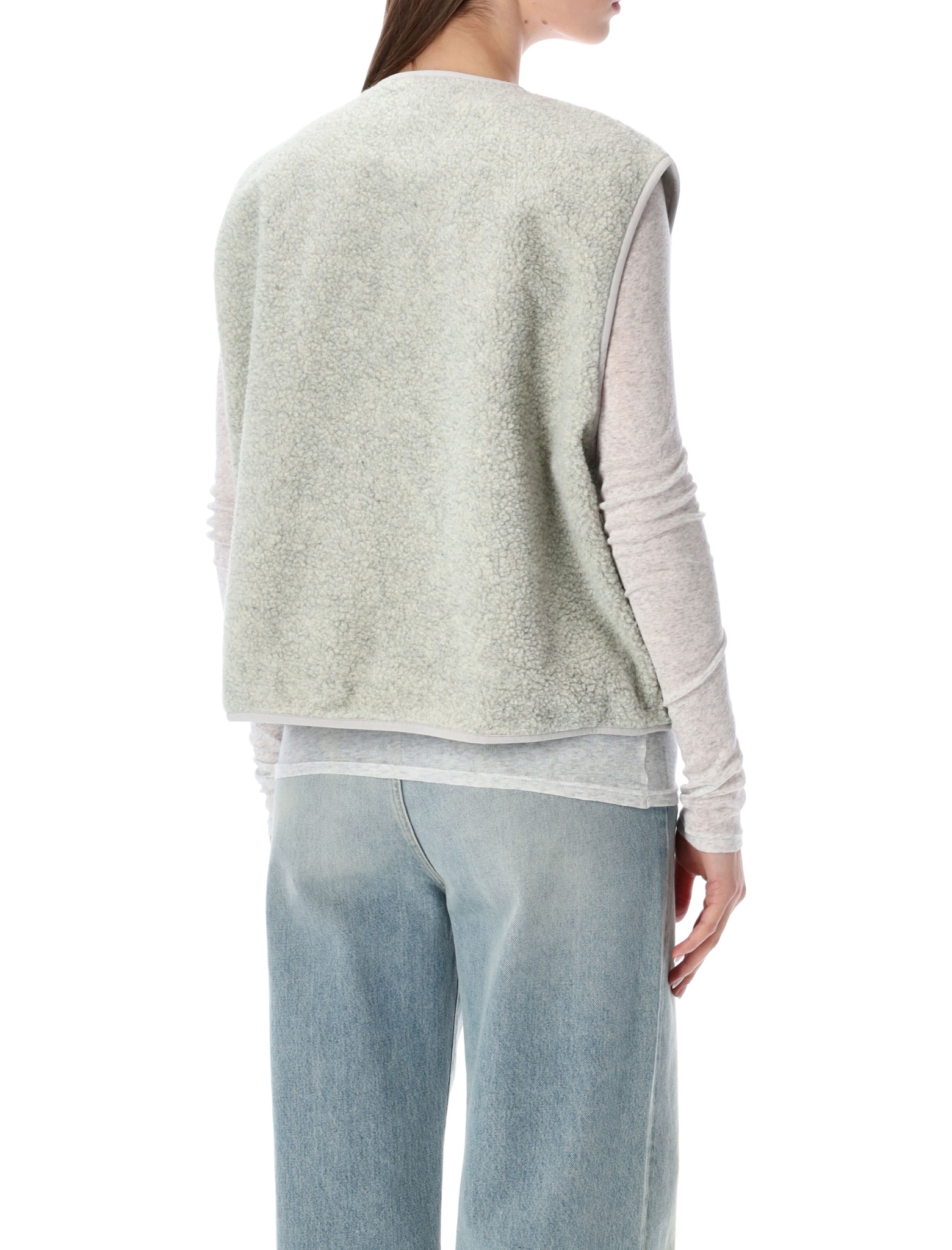 [American Vintage] Vest FW26 HOK16BPOLAR CHIN
