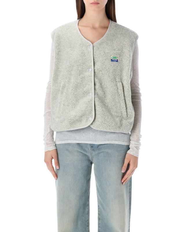 [American Vintage] Vest FW26 HOK16BPOLAR CHIN