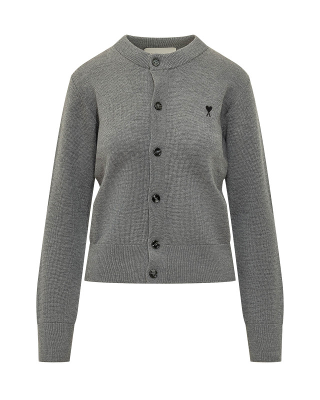 [AMI ALEXANDRE MATTIUSSI] Cardigan FW26 FKC361001. A336