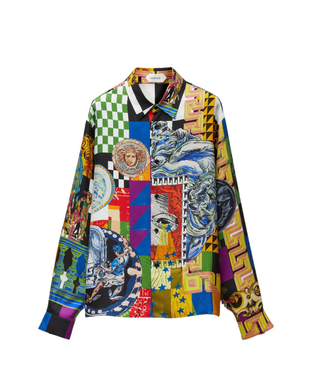 [Versace] Shirts Long Sleeve FW26 1A19270 1024520 5X000