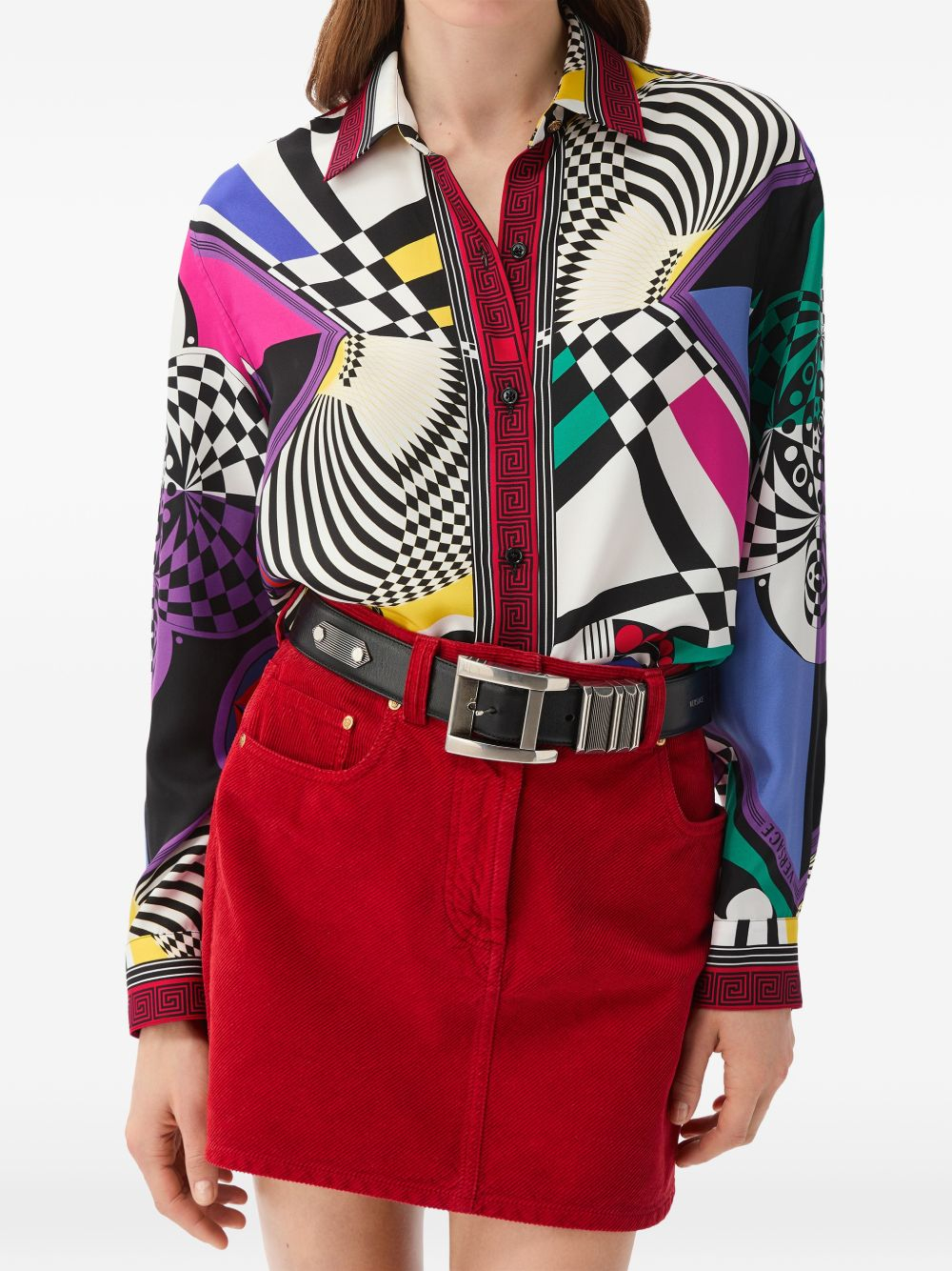 [Versace] Shirts Long Sleeve FW26 1024221 1A19288 5X000